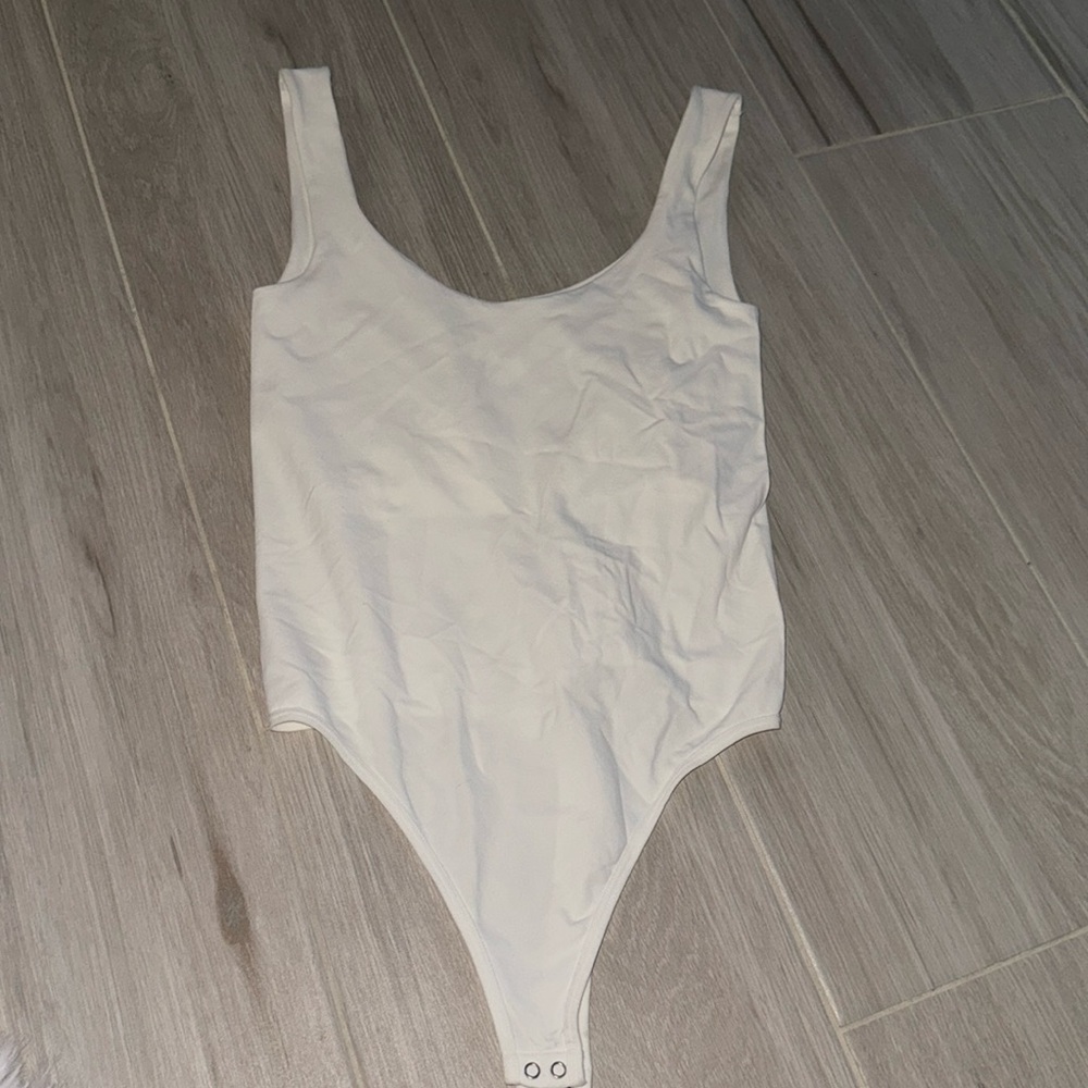 Free People- white bodysuit